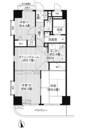 グランシエロ川口本町の物件間取画像